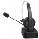 LogiLink BT0059 headphones/headset Wireless Head-band Office/Call center Bluetooth Charging stand Black