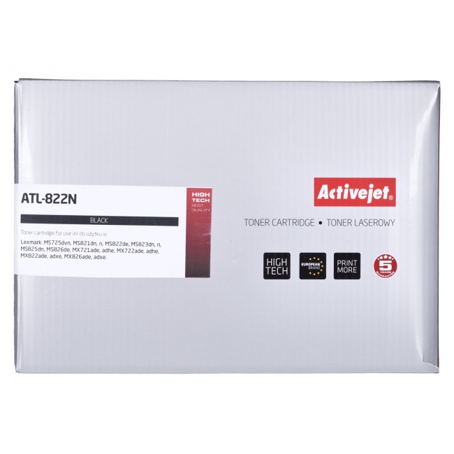 Activejet ATL-822N for Lexmark printers Lexmark replacement 58D2H00 Supreme 15000 pages black)