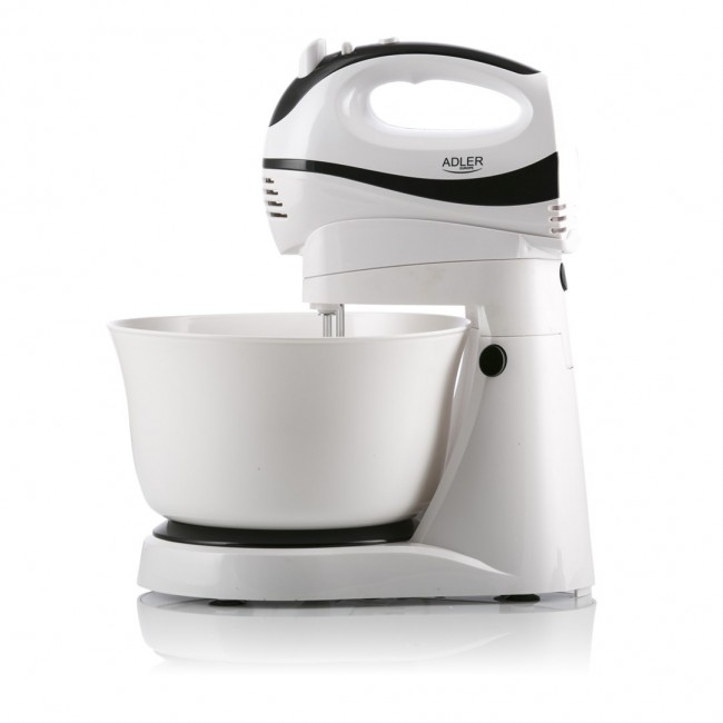 Adler AD 4206 Stand mixer Black,White 300 W