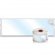 DYMO Authentic LabelWriter Large Address Labels | 36mm x 89mm | Black Print on Clear Labels | 2 Rolls of 130 (260 Easy-Peel Labels) | Self-Adhesive | for LabelWriter Label Makers DYMO Authentic LabelWriter Large Address Labels | 36mm x 89mm | Black Print on Clear Labels | 2 Rolls of 130 (260 Easy-Peel Labels) | Self-Adhesive | for LabelWriter Label Makers