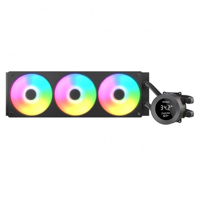 COUGAR Poseidon Vistek 360 CPU Water Cooling, ARGB, Black