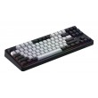 HATOR Rockfall 3 TKL Wireless, black, QMK/VIA, OMA profile white-black keycaps Keyboard - linear mechanical hotswap switches - US - ANSI Layout (HTK850)