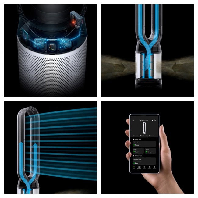 Dyson Purifier Cool PC1 (TP11) 27 m 61.4 dB White
