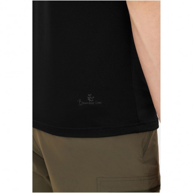 T-shirt męski VIKING Lenta Bamboo Light Man czarny XXL