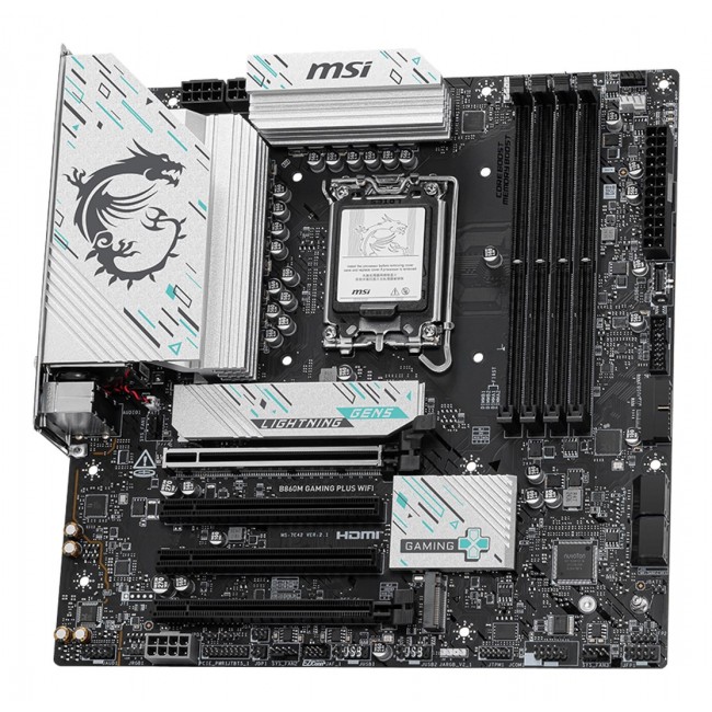 MSI B860M GAMING PLUS WIFI motherboard Intel B860 LGA 1851 (Socket V1) micro ATX