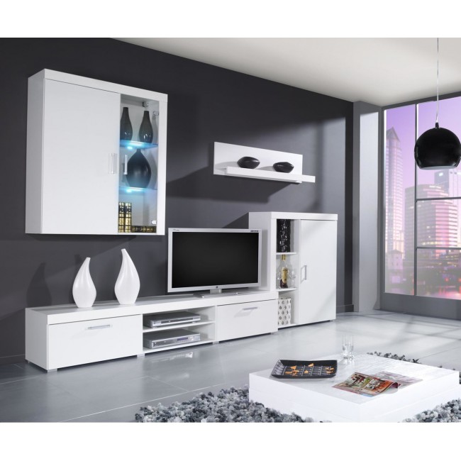 Cama shelf SAMBA white mat