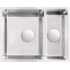 1.5-bowl undermount steel sink