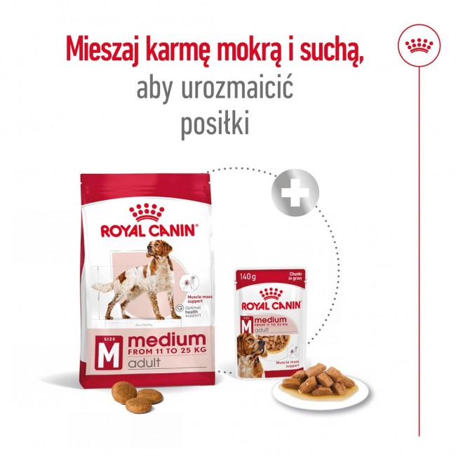 ROYAL CANIN Adult Medium - dry dog food - 4kg