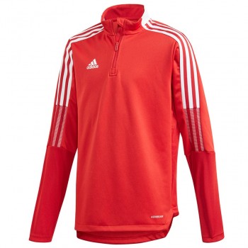 Sweatshirt for kids adidas Tiro 21 Training Top Youth red GM7323 116cm