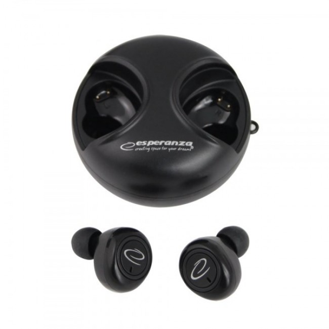 Esperanza EH228K headphones/headset Wireless In-ear Calls/Music Micro-USB Bluetooth Black Esperanza EH228K headphones/headset Wireless In-ear Calls/Music Micro-USB Bluetooth Black