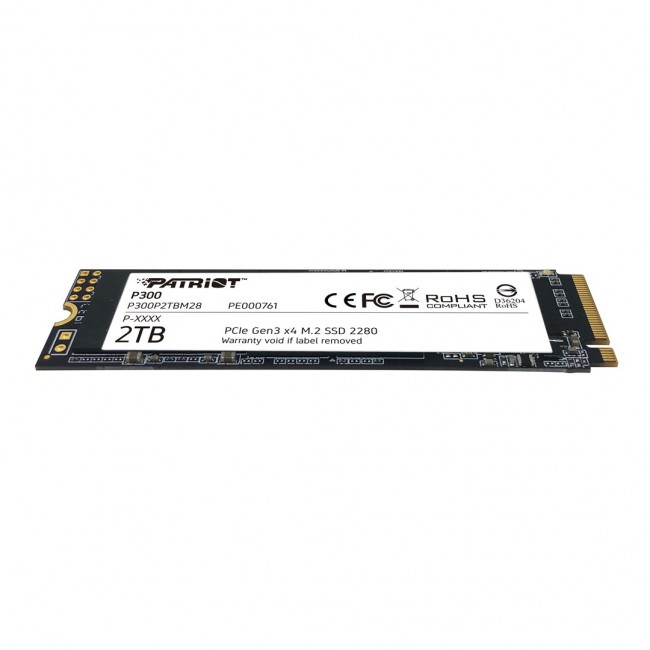 Patriot Memory P300 M.2 2000 GB PCI Express 3.0 NVMe Patriot Memory P300 M.2 2000 GB PCI Express 3.0 NVMe