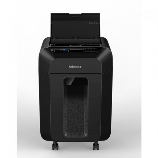 Fellowes AutoMax 90M paper shredder Micro-cut shredding Black