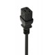 Gembird Power Distribution Unit PDU 10pcs C13 Sockets 1U 16A C19 Plug 2m Cable Gembird Power Distribution Unit PDU 10pcs C13 Sockets 1U 16A C19 Plug 2m Cable