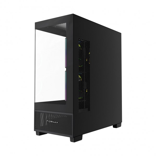 Gembird Gaming case Fornax X550 aquarium type, ATX, 2x USB 3.2 + 1x USB type-C, black Gembird Gaming case Fornax X550 aquarium type, ATX, 2x USB 3.2 + 1x USB type-C, black
