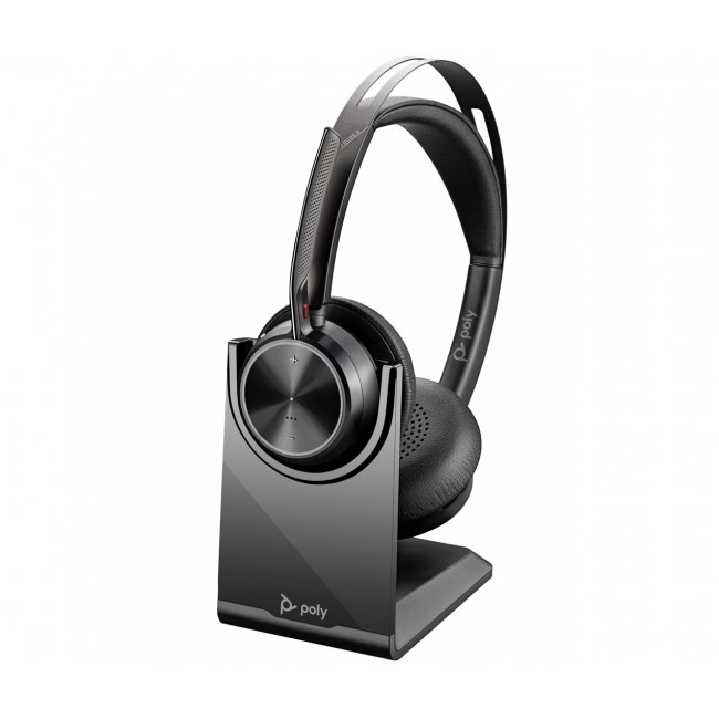 Poly Voyager Focus 2 UC Headset +USB-A to USB-C Cable +Charging Stand Poly Voyager Focus 2 UC Headset +USB-A to USB-C Cable +Charging Stand