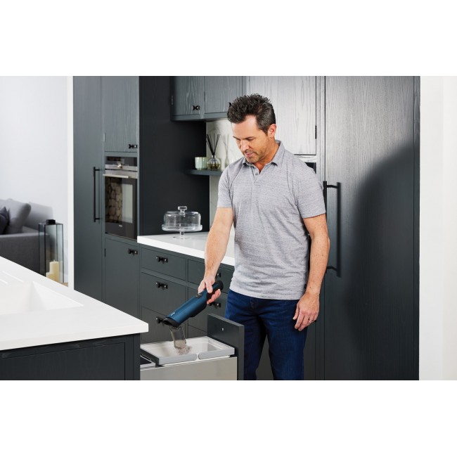 Shark WV270EU handheld vacuum Blue Bagless