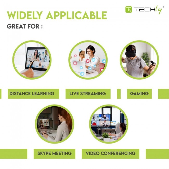 Techly ICC SH-22 microphone Black Conference microphone Techly ICC SH-22 microphone Black Conference microphone