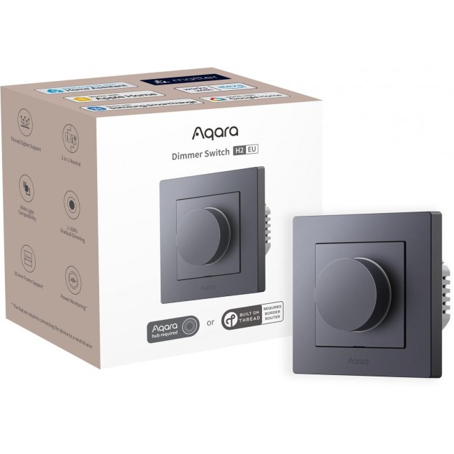Aqara H2 EU light switch Grey