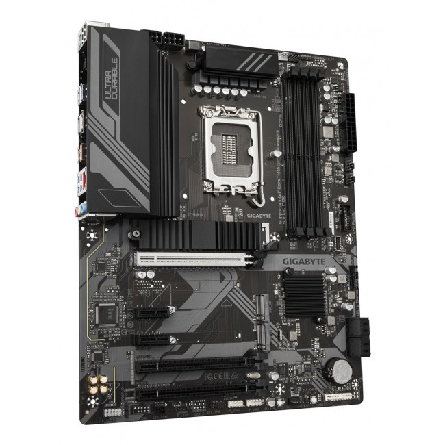 GIGABYTE Z790 D Motherboard - Supports Intel Core 14th Gen CPUs, 12+1+ Phases Digital VRM, up to 7600MHz DDR5 (OC), 3xPCIe 4.0 M.2, 2.5GbE LAN, USB 3.2 Gen 2