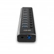 Lindy 10 Port USB 3.0 Hub with On/Off Switches Lindy 10 Port USB 3.0 Hub with On/Off Switches