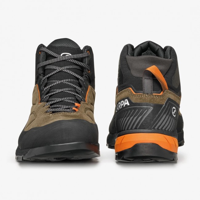 Scarpa RAPID XT MID GTX, 44, Caribou Brown - Rust Orange