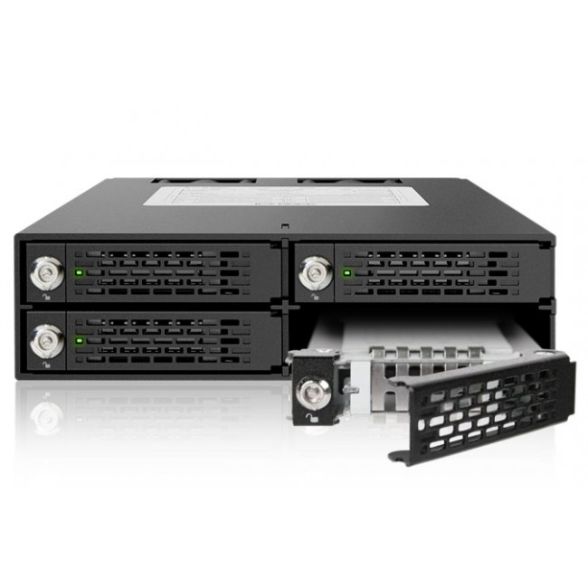 Icy Dock MB994SK-1B drive bay panel Black Icy Dock MB994SK-1B drive bay panel Black