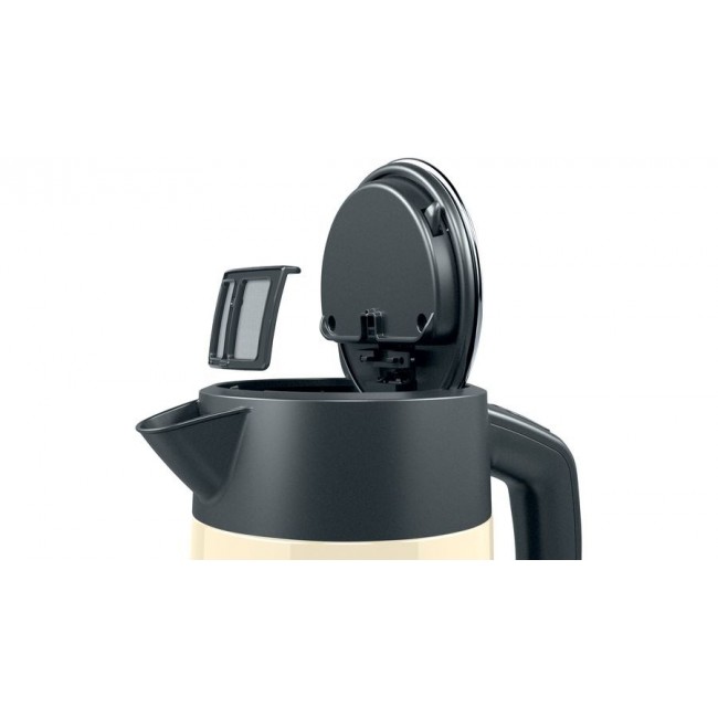 Bosch TWK4P437 electric kettle 1.7 L 2400 W Beige, Black Bosch TWK4P437 electric kettle 1.7 L 2400 W Beige, Black