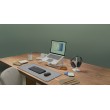Logitech Pebble 2 Combo keyboard Mouse included Universal RF Wireless + Bluetooth QWERTY US International Graphite