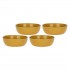 Set of 4 Concerto Ocra Salad Bowls - Yellow, 20 cm