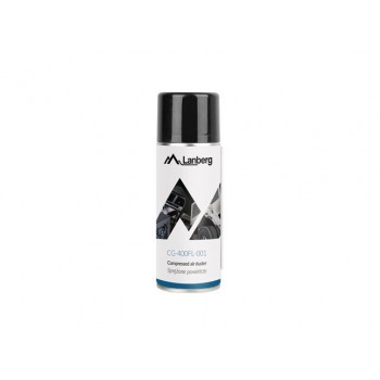 Lanberg CG-400FL-001 compressed air duster 400 ml