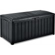 Keter Glenwood Garden storage box 390 l Graphite