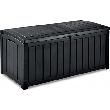Keter Glenwood Garden storage box 390 l Graphite