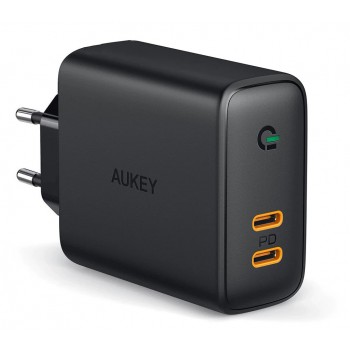 AUKEY PA-D2 mobile device charger 36W Black Indoor