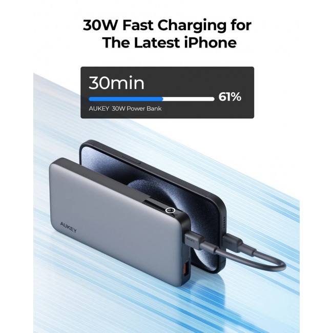 AUKEY PB-Y41 30W 10000mAh Portable Power Bank AUKEY PB-Y41 30W 10000mAh Portable Power Bank