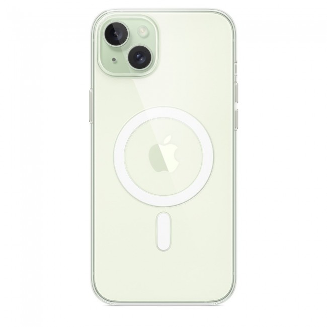 Apple iPhone 15 Plus Case with MagSafe - Transparent Apple iPhone 15 Plus Case with MagSafe - Transparent