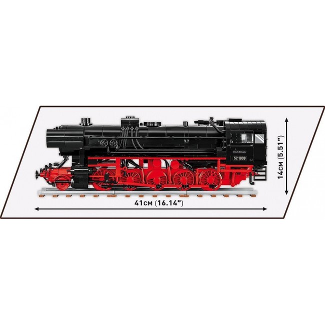 COBI DR BR 52/TY2 Steam Locomotive COBI DR BR 52/TY2 Steam Locomotive