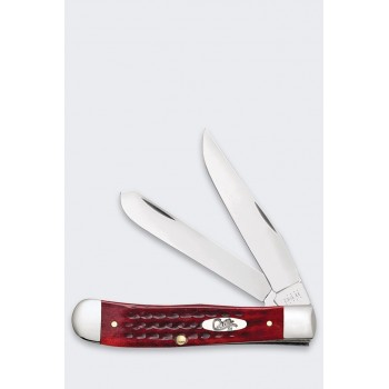 Case Pocket Worn Trapper SS Old Red Knife