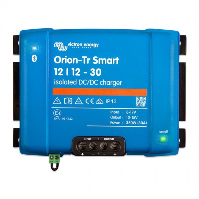 Orion-Tr Smart 12/12-30A Isolated DC-DC charger Orion-Tr Smart 12/12-30A Isolated DC-DC charger