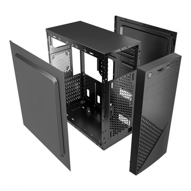 Gembird CCC-FC-170 Office computer case Fornax 170, ATX, black Gembird CCC-FC-170 Office computer case Fornax 170, ATX, black