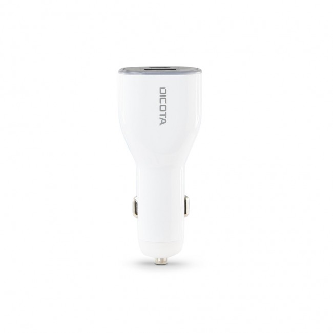 DICOTA D31932 mobile device charger Laptop, Smartphone, Tablet White Cigar lighter Auto