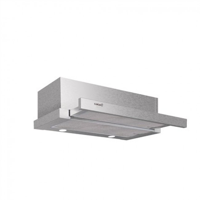 CATA Hood | EXTENDER 600 | Telescopic | Energy efficiency class C | Width 60 cm | 390 m3/h | Mechanical | ECOLED | Stainless Steel CATA Hood | EXTENDER 600 | Telescopic | Energy efficiency class C | Width 60 cm | 390 m3/h | Mechanical | ECOLED | Stainless Steel