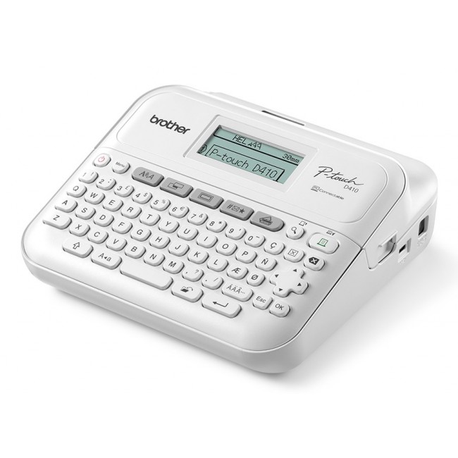Brother PT-D410 label printer Thermal transfer 180 x 180 DPI 20 mm/sec Wired TZe QWERTY