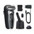 Braun Series 7 71-S7200cc Foil shaver Trimmer Black, Silver