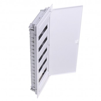 PLASTIKOWA OBUDOWA INSTALACYJNA Z DRZWIAMI METALOWYMI, PODTYNK., IP40, 5 RZĘD W, 60 MODU W Noark PM