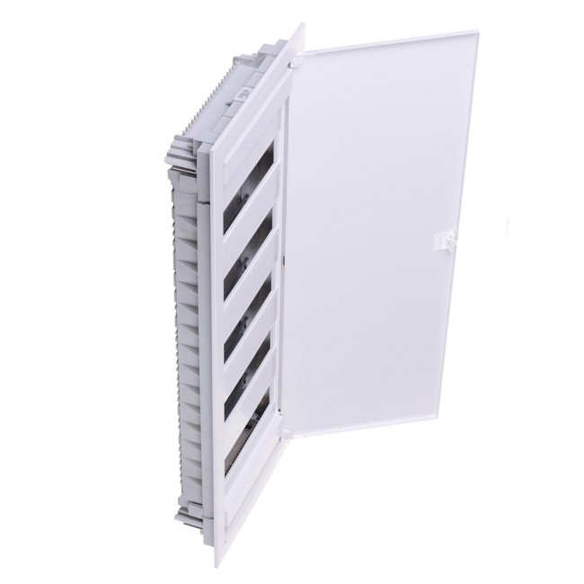 PLASTIKOWA OBUDOWA INSTALACYJNA Z DRZWIAMI METALOWYMI, PODTYNK., IP40, 5 RZĘD W, 60 MODU W Noark PM