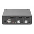 Digitus KVM Switch, 2x1 DP, DP Out,USB