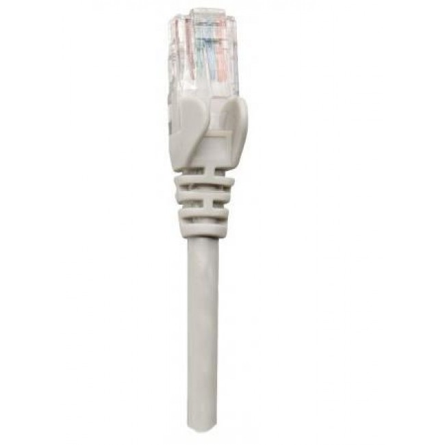 Intellinet Network Patch Cable, Cat6A, 50m, Grey, Copper, S/FTP, LSOH / LSZH, PVC, RJ45, Gold Plated Contacts, Snagless, Booted, Lifetime Warranty