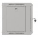 Lanberg WF03-5306-10S rack cabinet 6U Wall mounted rack Grey