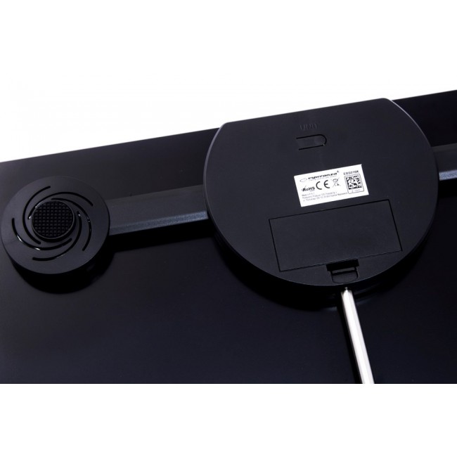 Esperanza EBS016K personal scale Electronic personal scale Square Black Esperanza EBS016K personal scale Electronic personal scale Square Black