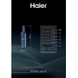 Haier Wine Bank 50 Serie 3 HWS34GGH1 Compressor wine cooler Freestanding Black 34 bottle(s)